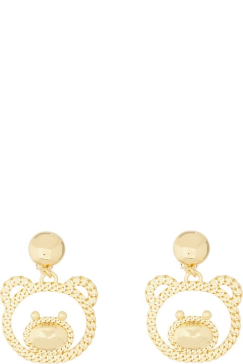 Moschino Earrings for Women Moschino "teddy Chain" Earrings