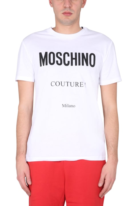 Fashion for Men Moschino Logo Print T-shirt