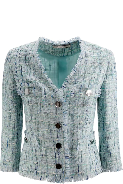Tagliatore for Women Tagliatore Cotton Blend Jacket