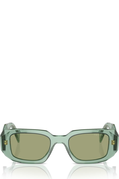Eyewear for Women Prada Eyewear Pr 17ws Transparent Sage Sunglasses