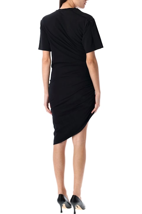 Mugler لـ Men Mugler Draped Pierced Day Dress