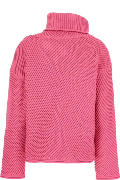 Philosophy di Lorenzo Serafini Sweaters for Women Philosophy di Lorenzo Serafini Pink Sweater With Turtleneck In Polyester Woman