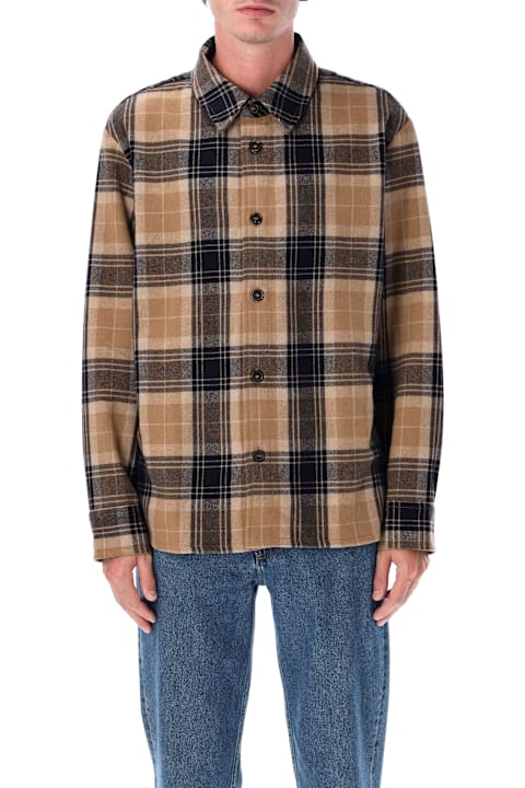 Homeware A.P.C. A.p.c. Bobby Tartan Wool Overshirt