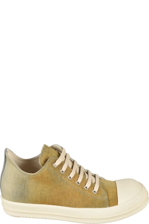 Shoes for Men Rick Owens Vintage Design Denim Sneakers
