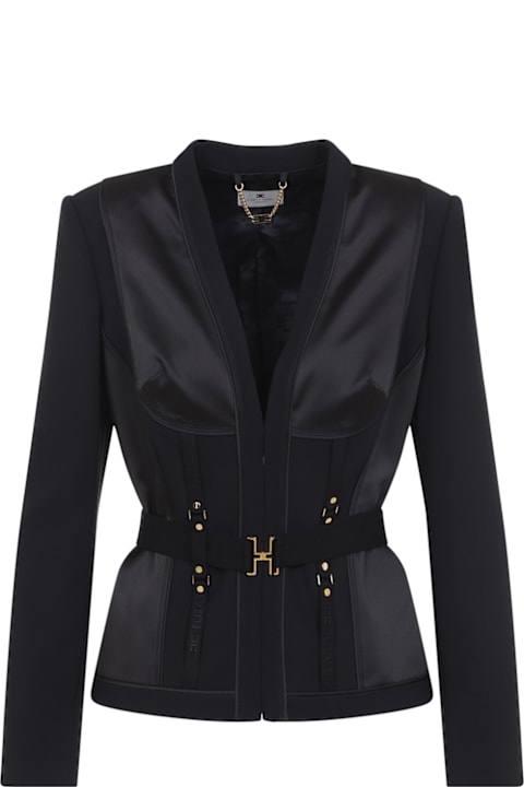 Elisabetta Franchi for Kids Elisabetta Franchi Bondage Jacket