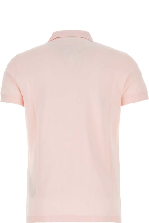 メンズ新着アイテム Tom Ford Pink Piquet Polo Shirt