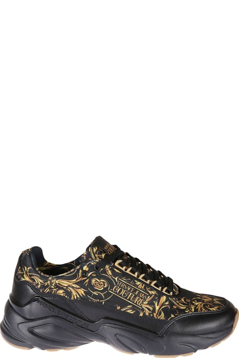 Couture Printed Sneakers
