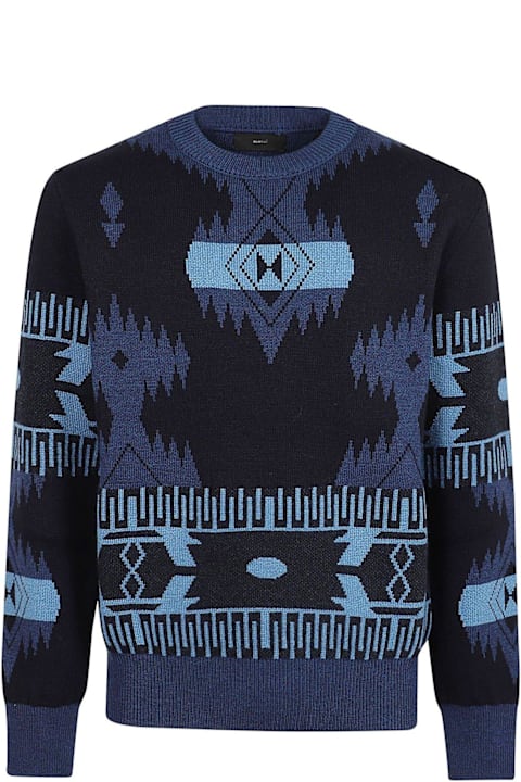 Alanui for Men Alanui Icon Jacquard Crewneck Jumper