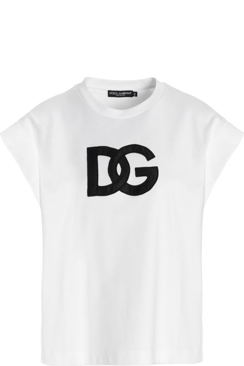 Topwear for Women Dolce & Gabbana Logo Patch T-shirt