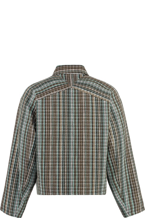 Coats & Jackets for Men Bottega Veneta Zippered Cotton Jacket