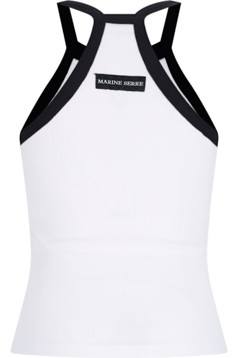 Marine Serre Topwear for Women Marine Serre Tank Top Logo