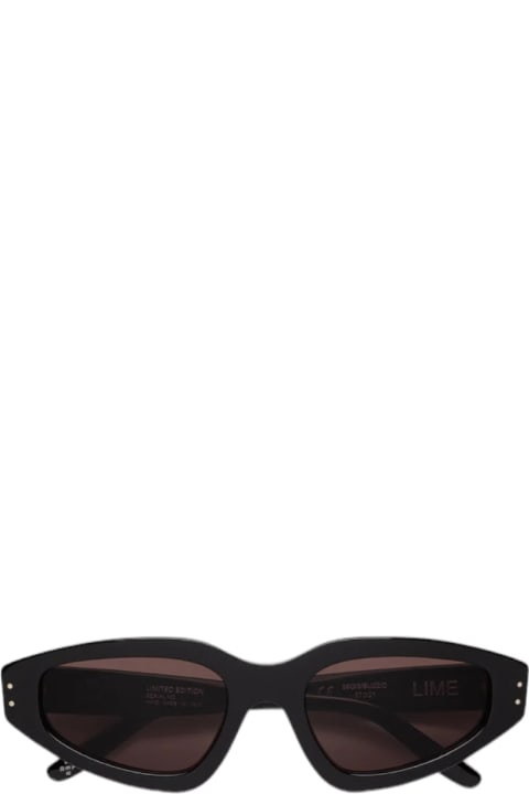 RETROSUPERFUTURE Eyewear for Women RETROSUPERFUTURE Lime - Limited Edition - Black Sunglasses