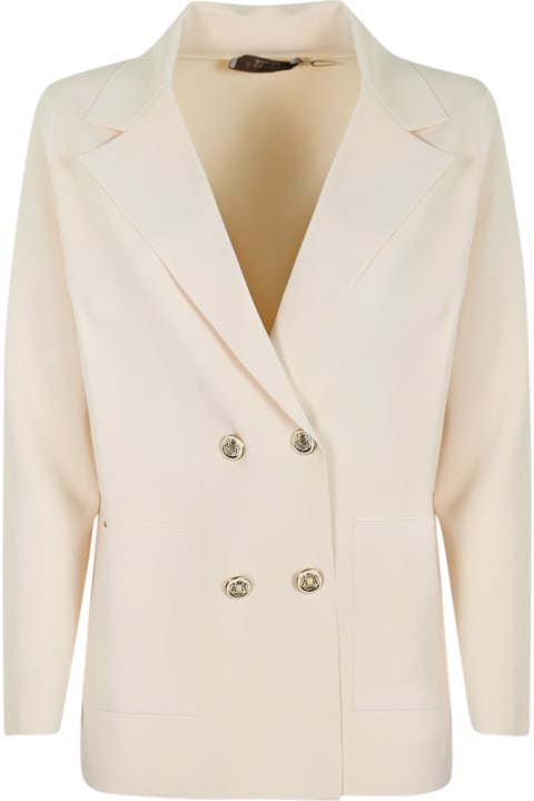 D.Exterior Coats & Jackets for Women D.Exterior Double-breasted Viscose Jacket
