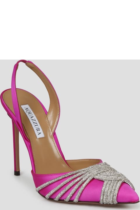 Gatsby Sling Satin Pumps