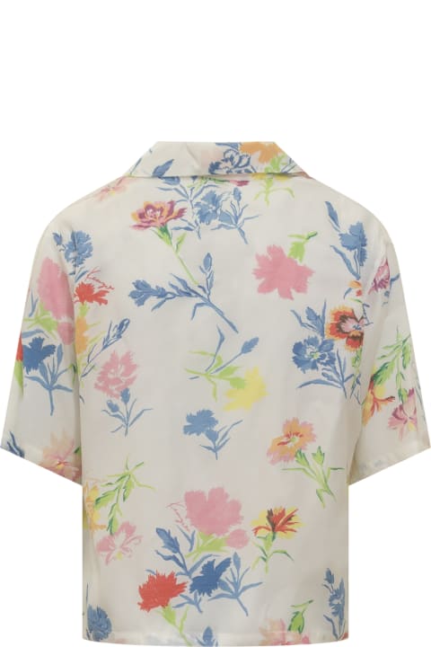 Kenzo for Women Kenzo Drawn Flower Shirt