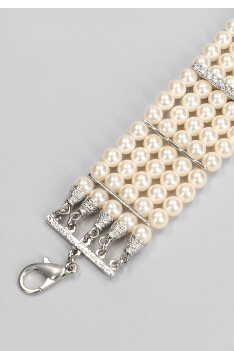 Necklaces for Women Alessandra Rich Pearl Embellished Necklace