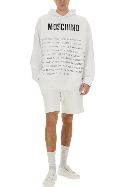 Moschino for Kids Moschino "archive Message" Hoodie