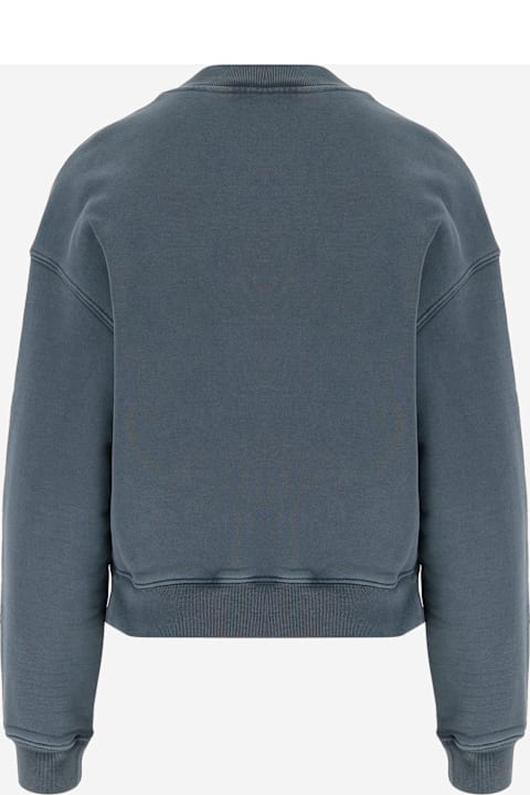 سترات صوف وبدل رياضية لـ السيدات Chloé Cotton Sweatshirt With Logo