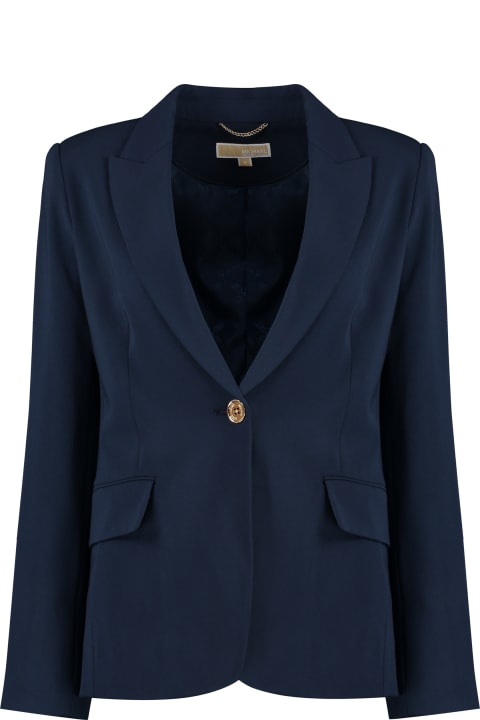 ウィメンズ Michael Korsのコート＆ジャケット Michael Kors Single-breasted One Button Jacket