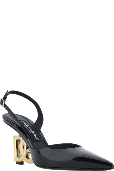 High-Heeled Shoes for Women Dolce & Gabbana Dg Logo Slingback