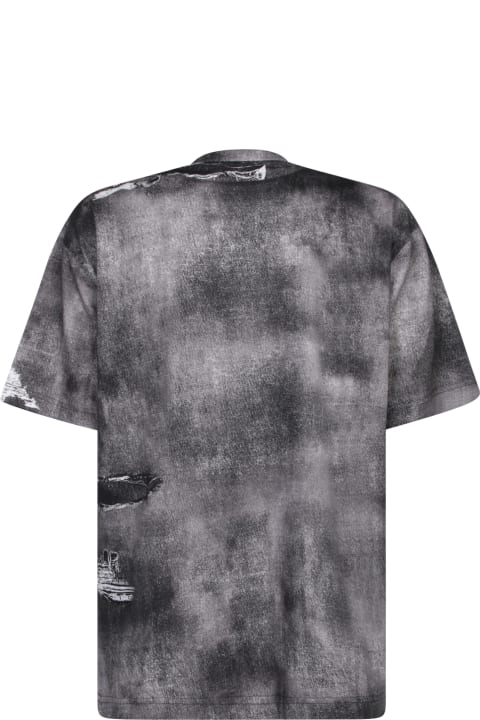 Diesel Topwear for Men Diesel T-wash Black T-shirt