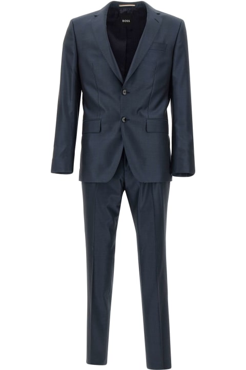 Hugo Boss Suits for Men Hugo Boss Fresh Wool And Silk Two-piece Suit