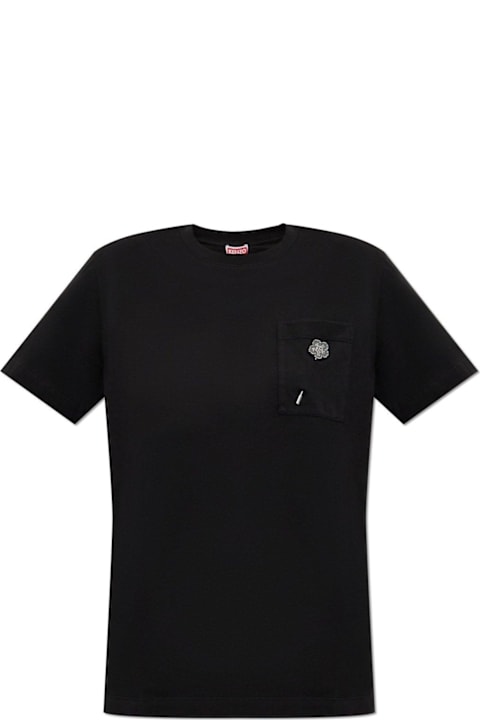 Homeware Kenzo Logo Embroidered T-shirt Kenzo