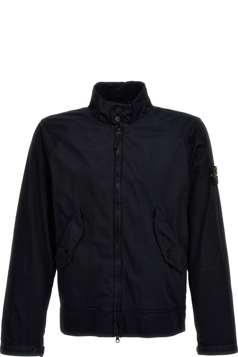Coats & Jackets for Men Stone Island Zippered Cotton Jacket