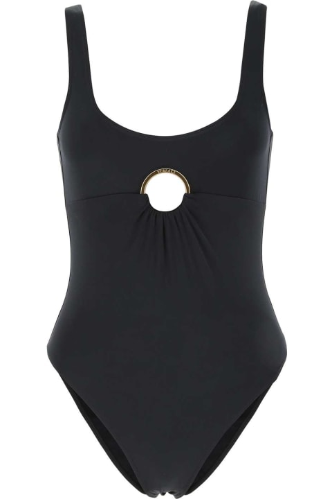 Versace for Women Versace Black Stretch Nylon Swimsuit
