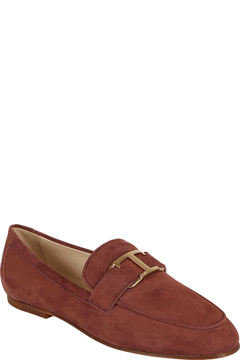 Homeware Tod's T Timeless Suede Loafers