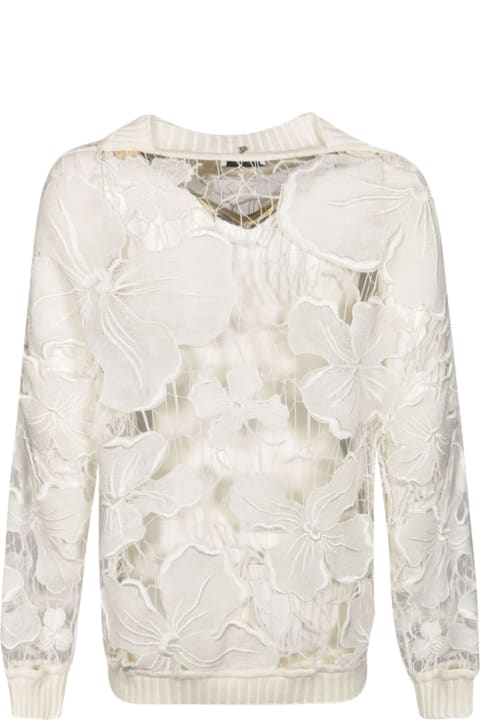 Dondup Sweaters for Women Dondup Floral Sweater