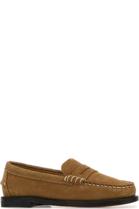 Sebago Camel Suede Dan Loafers