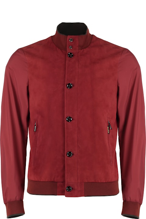 Moorer Clothing for Men Moorer Mezzano Bomber Jacket