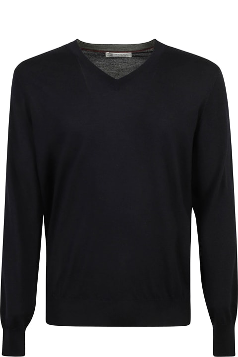 Sweaters for Men Brunello Cucinelli V-neck Sweater