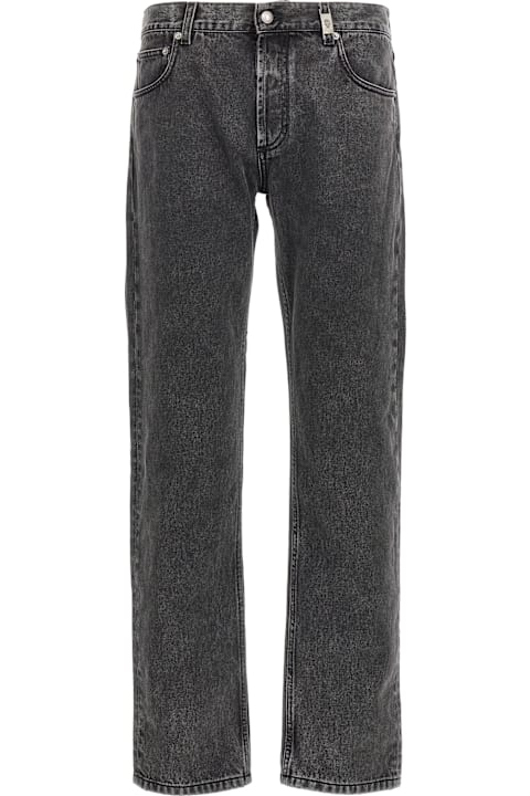 Homeware Alexander McQueen Logo Tag Straight-leg Jeans