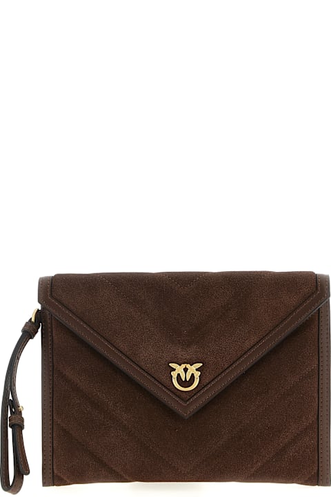 Pinko Suede Clutch | italist