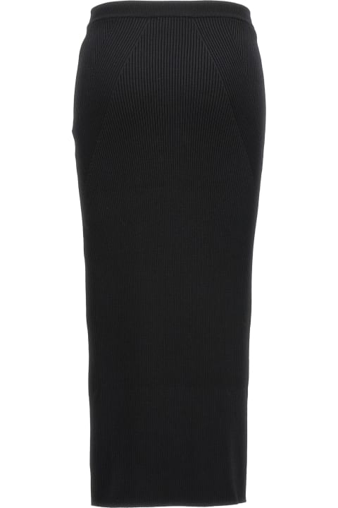Homeware Alexander McQueen Wool Knit Midi Skirt
