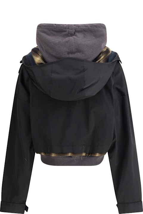 Mihara Yasuhiro for Women Mihara Yasuhiro Patchwork Design Jacket