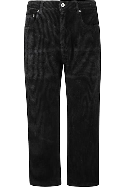 Clothing for Men Rick Owens Straight Buttoned Jeans