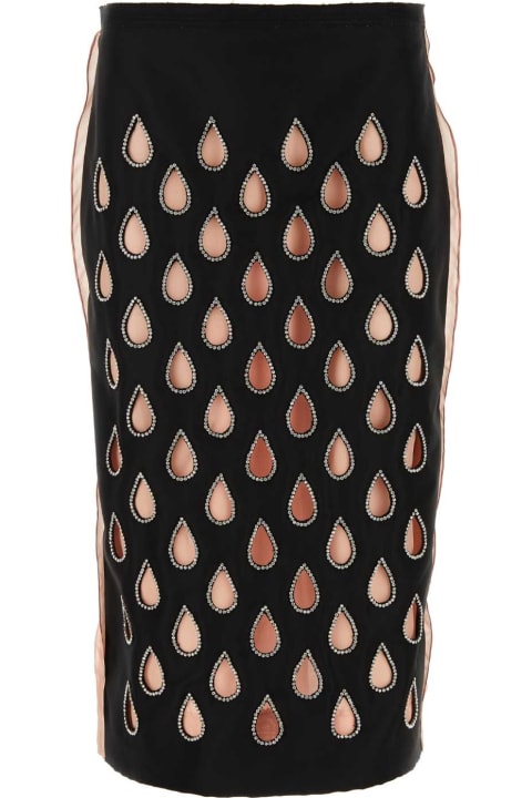 Gucci Sale for Women Gucci Two-tone Silk Skirt