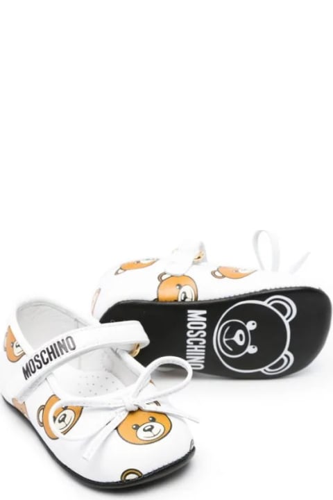 Moschino Shoes for Baby Boys Moschino Ballerine Teddy Bear