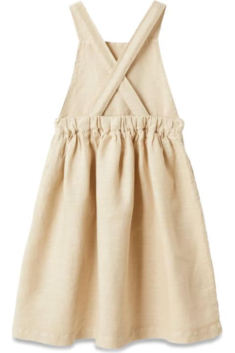 Il Gufo Dresses for Girls Il Gufo Dress With Shoulder Pads