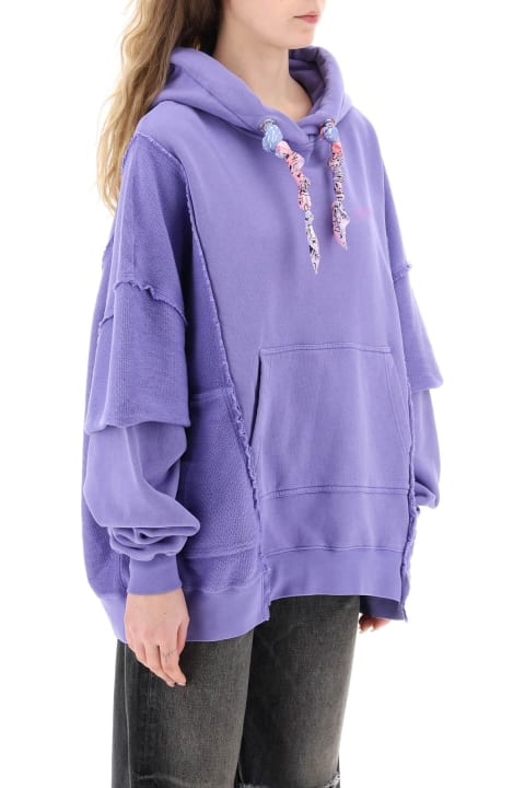 Khrisjoy Fleeces & Tracksuits for Women Khrisjoy Oversized Hooded Sweatshirt