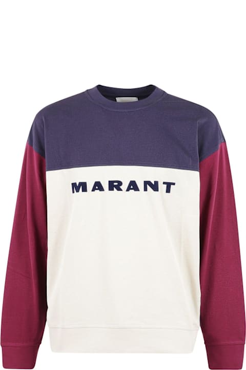 Isabel Marant Men Isabel Marant Color-block Crewneck Sweatshirt