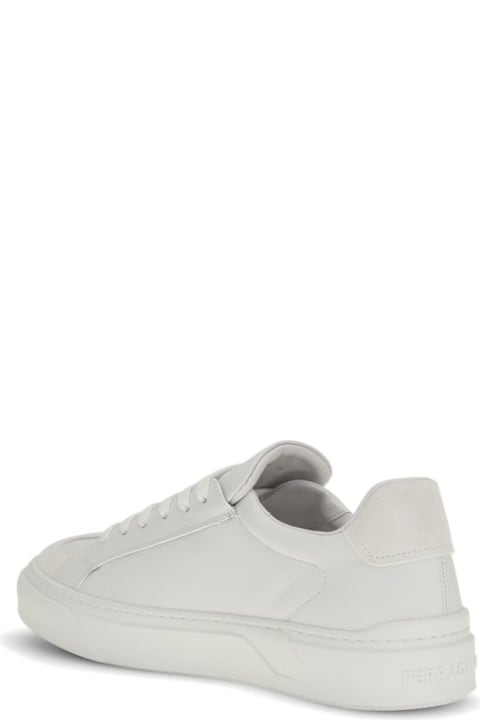 Ferragamo Leather Sneakers