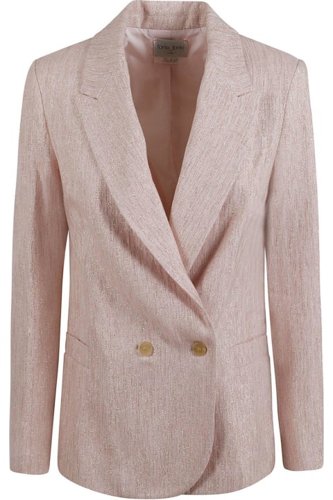 Coats & Jackets for Women Forte_Forte Double-breasted Tailored Blazer