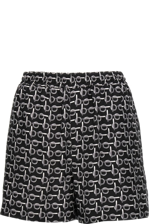 Pants & Shorts for Women Burberry Press Shorts