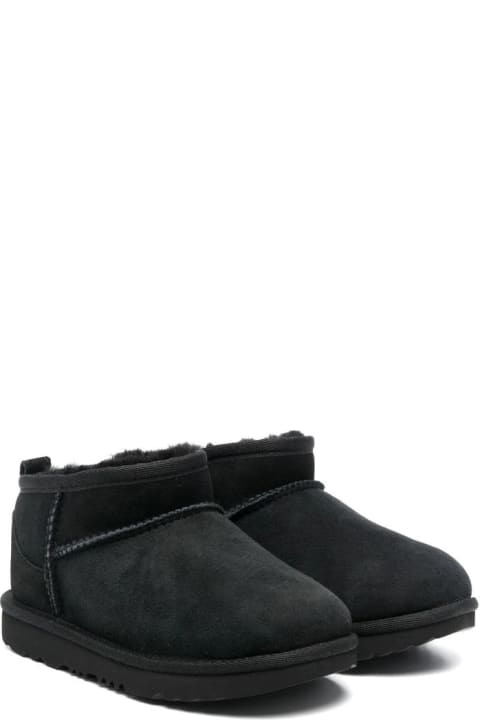 UGG Shoes for Baby Girls UGG Black Classic Ultra Mini Boots