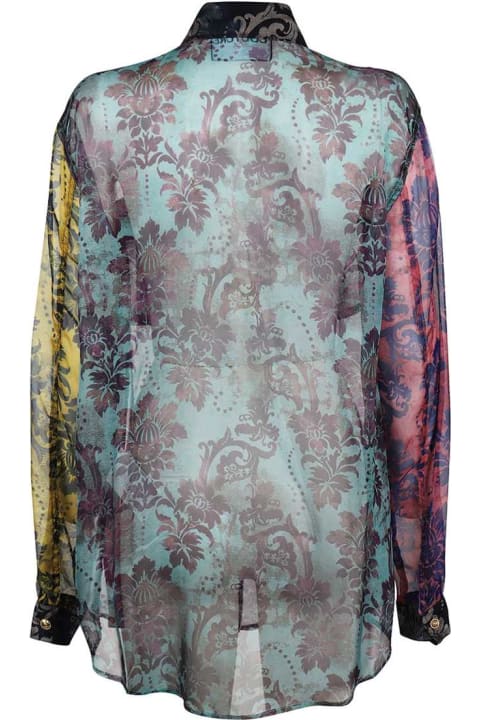 Homeware Versace Jeans Couture Transparent Fabric Shirt