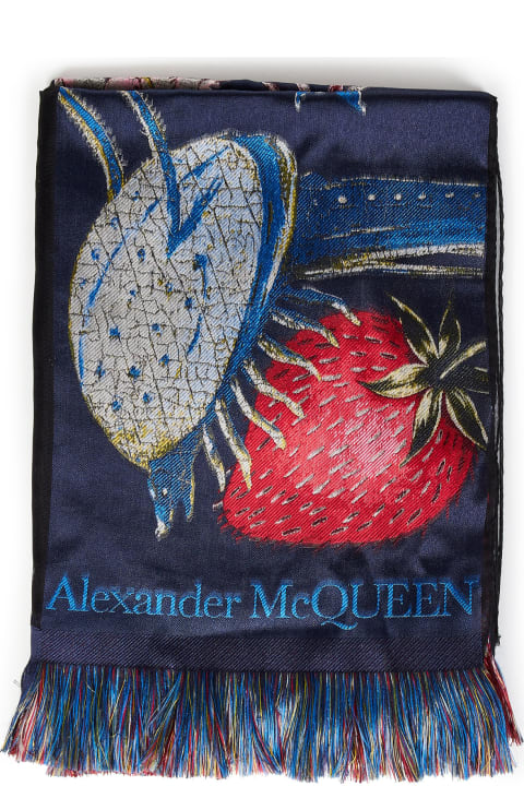 Alexander McQueen Scarves & Wraps for Women Alexander McQueen Hieronymus Bosch Scarf